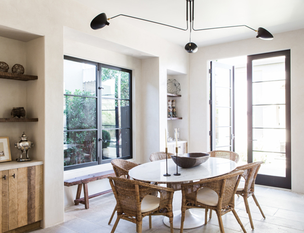 Leigh Herzig's refined rustic hollywood home | via coco+kelley