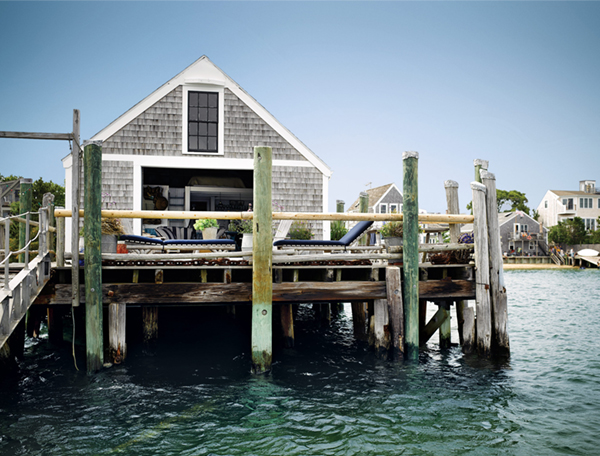 small seaside cottage // captain jack's wharf