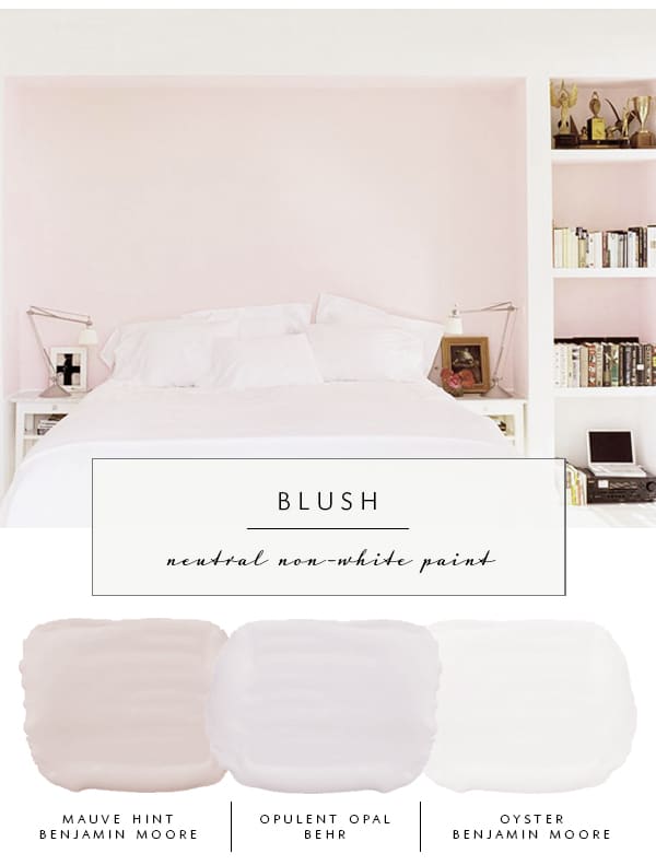 the coco kelley Guide to the Best Neutral Paint Colors that AREN'T White | Pink and Blush 