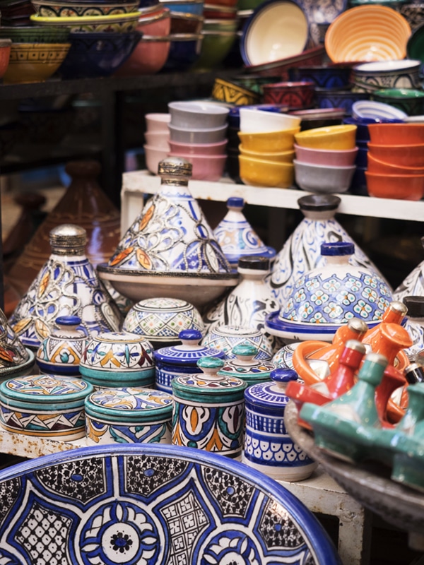 tagines in the medina | a guide to shopping in marrakech from coco kelley