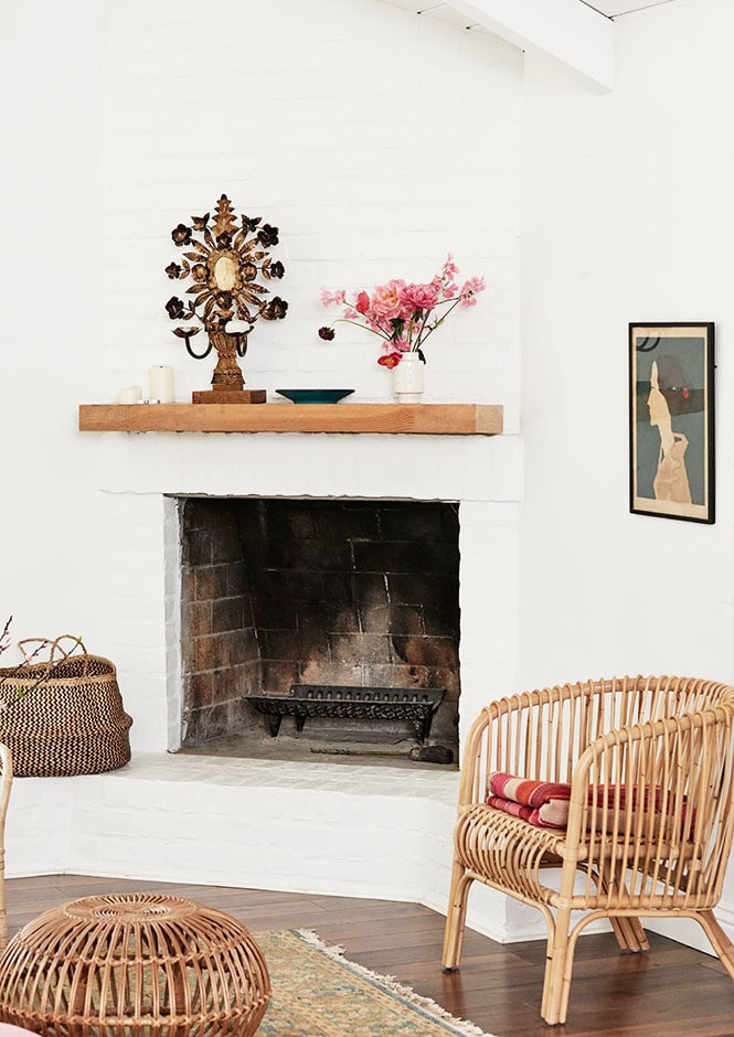 a relaxed living room made for reading and lounging | room of the week on coco kelley
