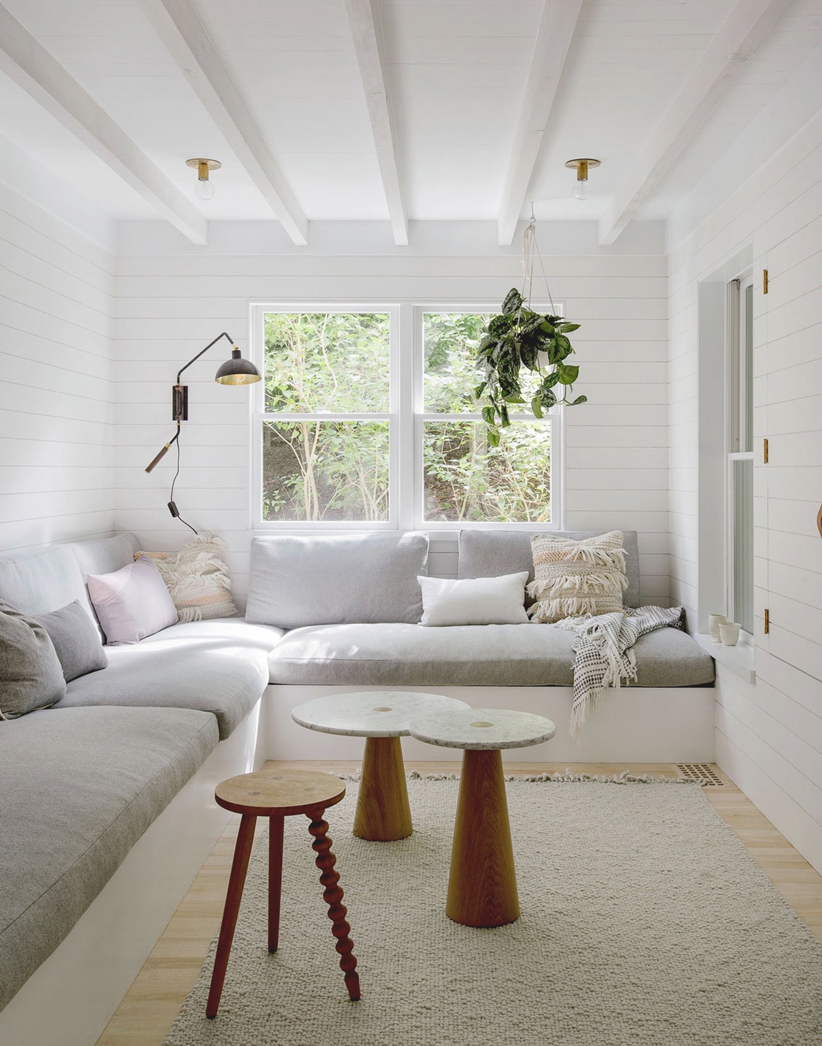 a calm reading nook | light and airy house tour on coco kelley