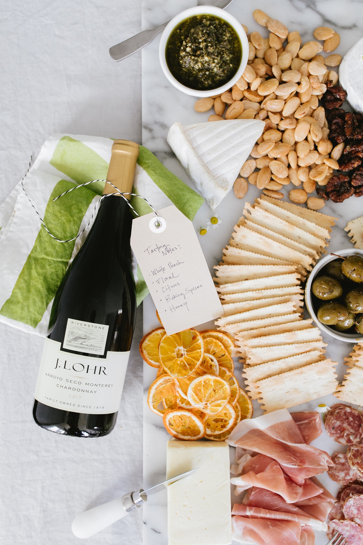 Our Wine & Cheese Board Pairing Guide for White & Red with J. Lohr Chardonnay and Cabernet Sauvignon 