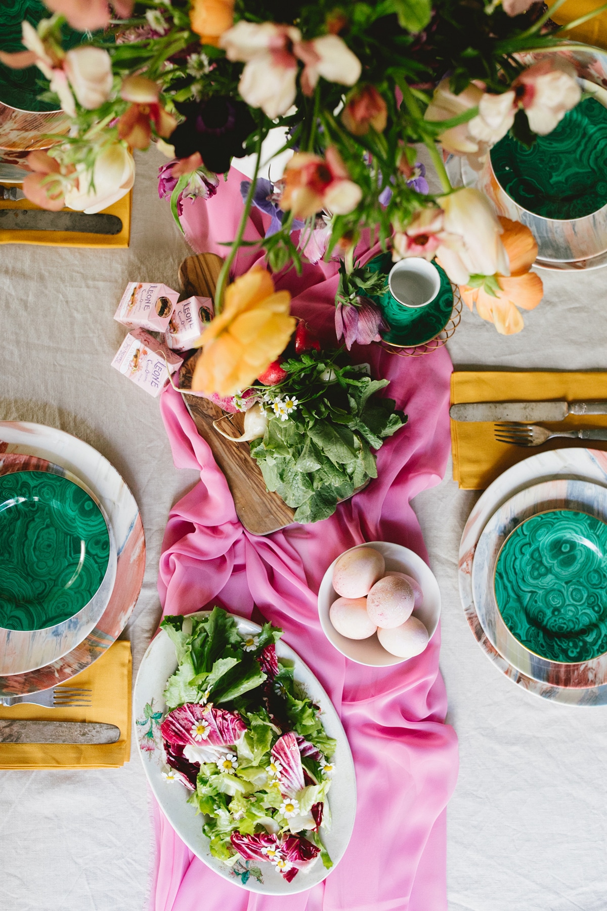 an easter tabletop inspired by dutch paintings | coco kelley