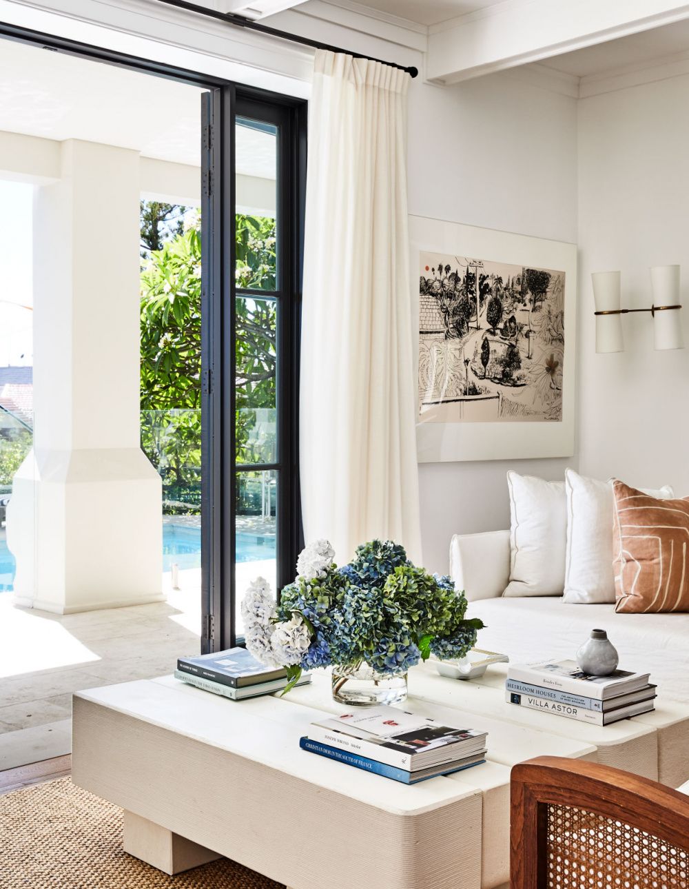 an elevated take on beach house style with natural materials and sculptural accents | coco kelley