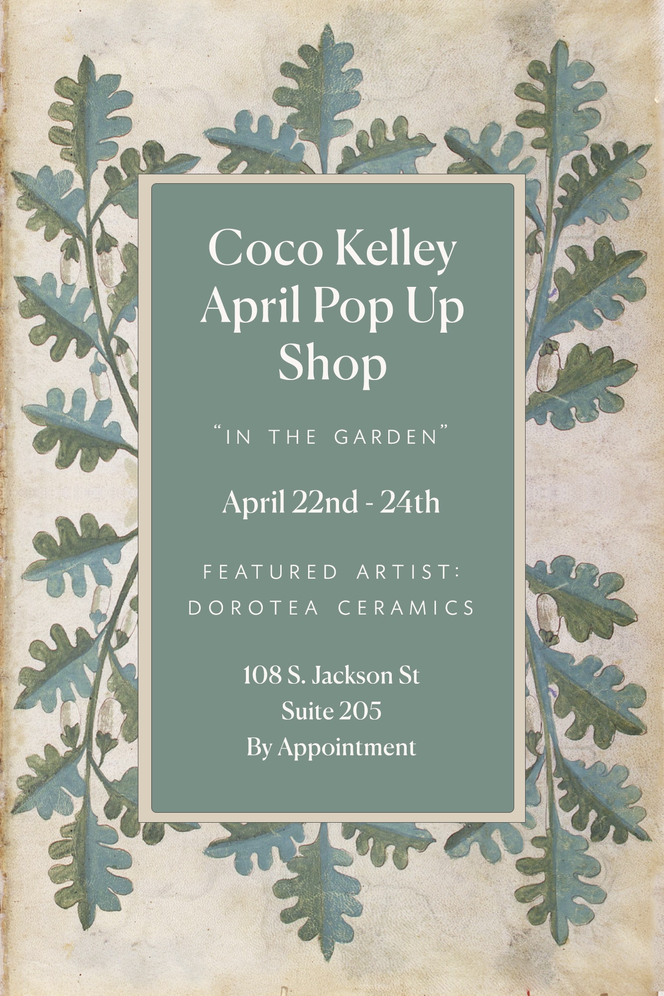 april coco kelley shop popup