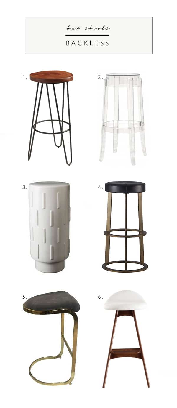 bar stool roundup on coco kelley! | backless stools