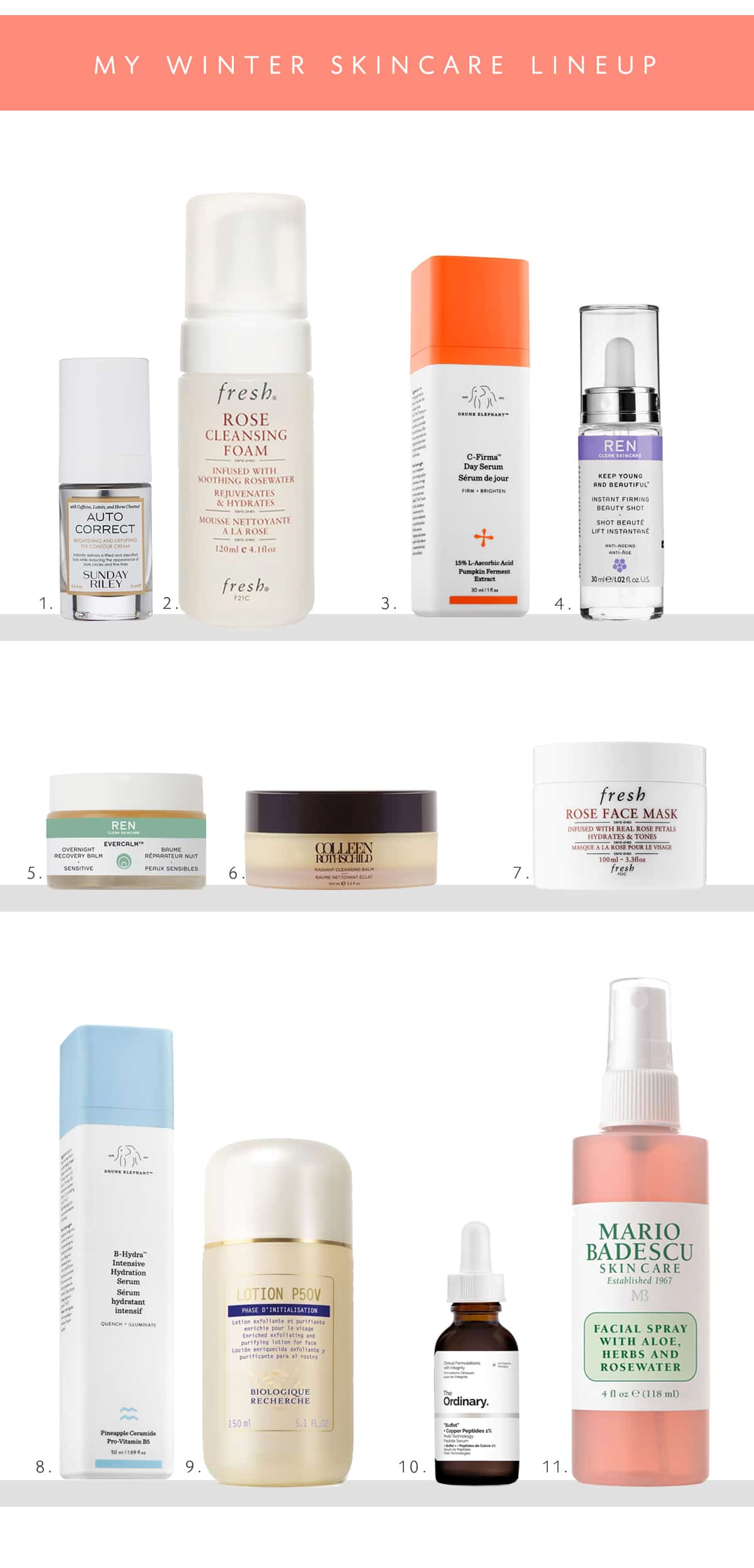 the best winter beauty products | coco kelley skincare regimen