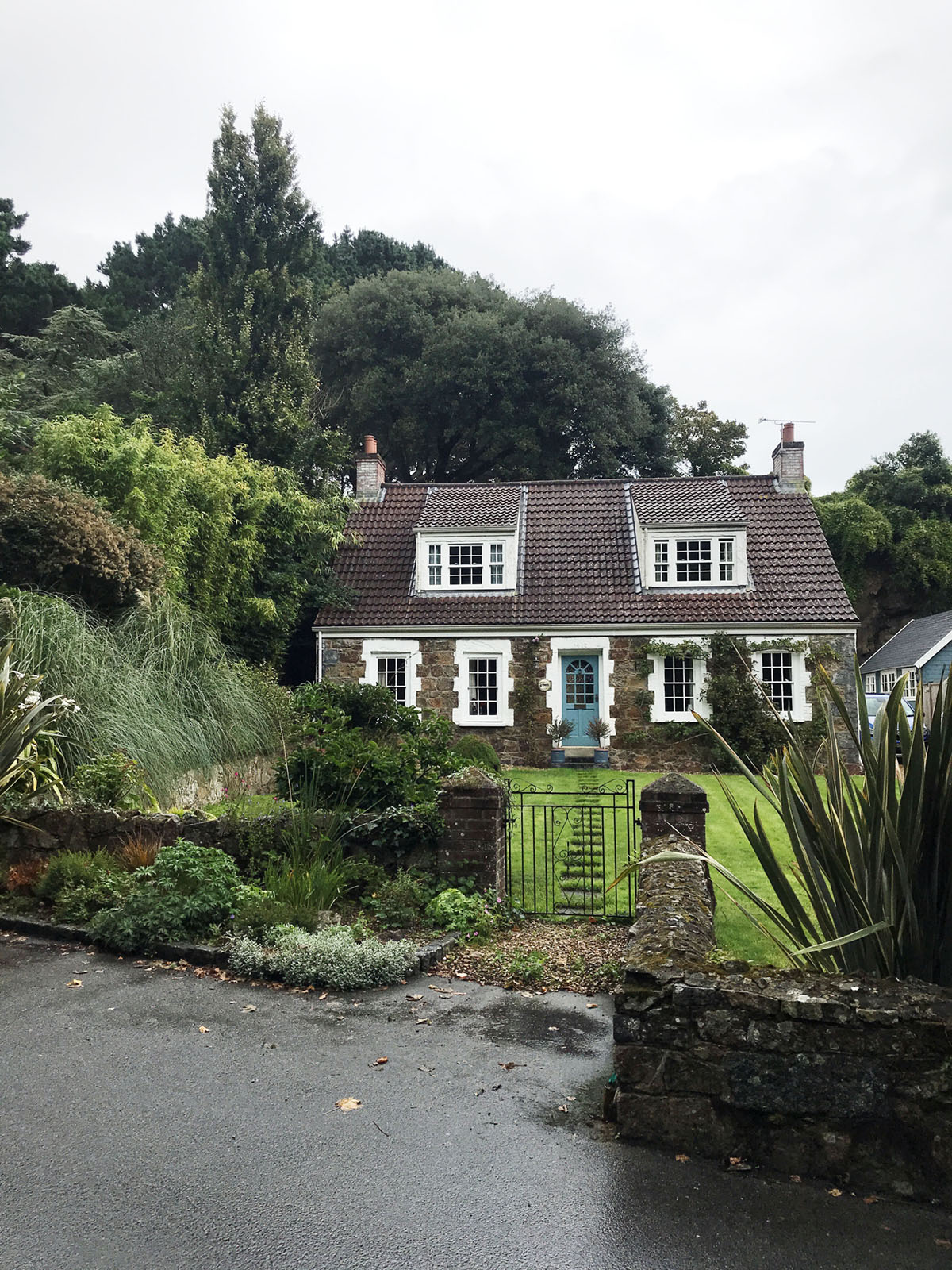 charming old cottages line the streets of guernsey | coco kelley