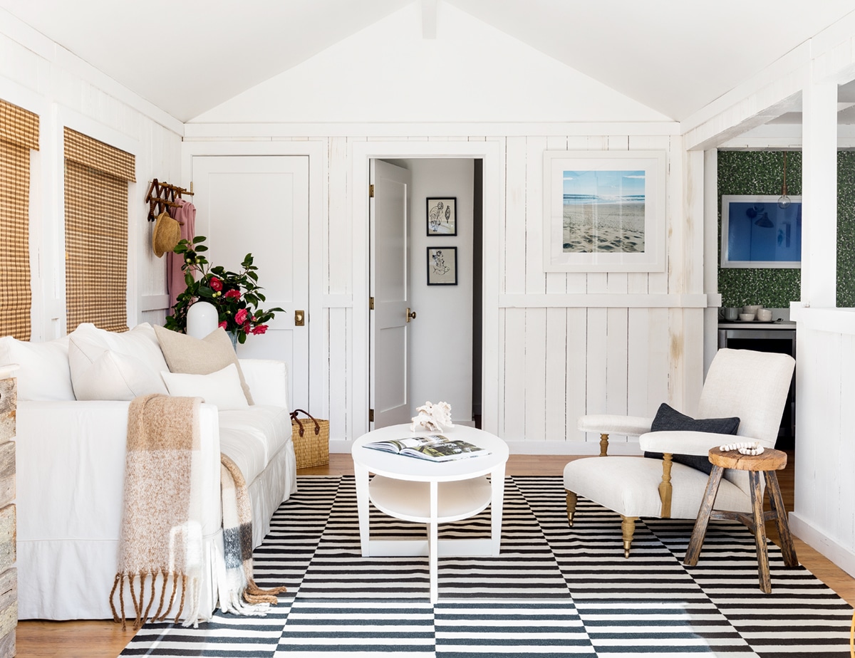 chic beach house tour - cannon beach cottage designed by maison luxe on coco kelley