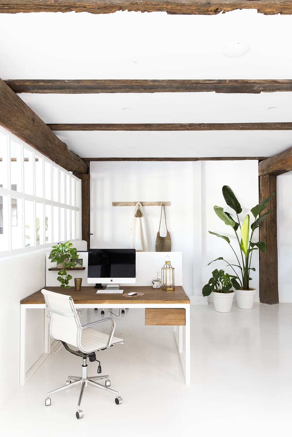 clean inspiring office design from spell and gypsy | coco kelley