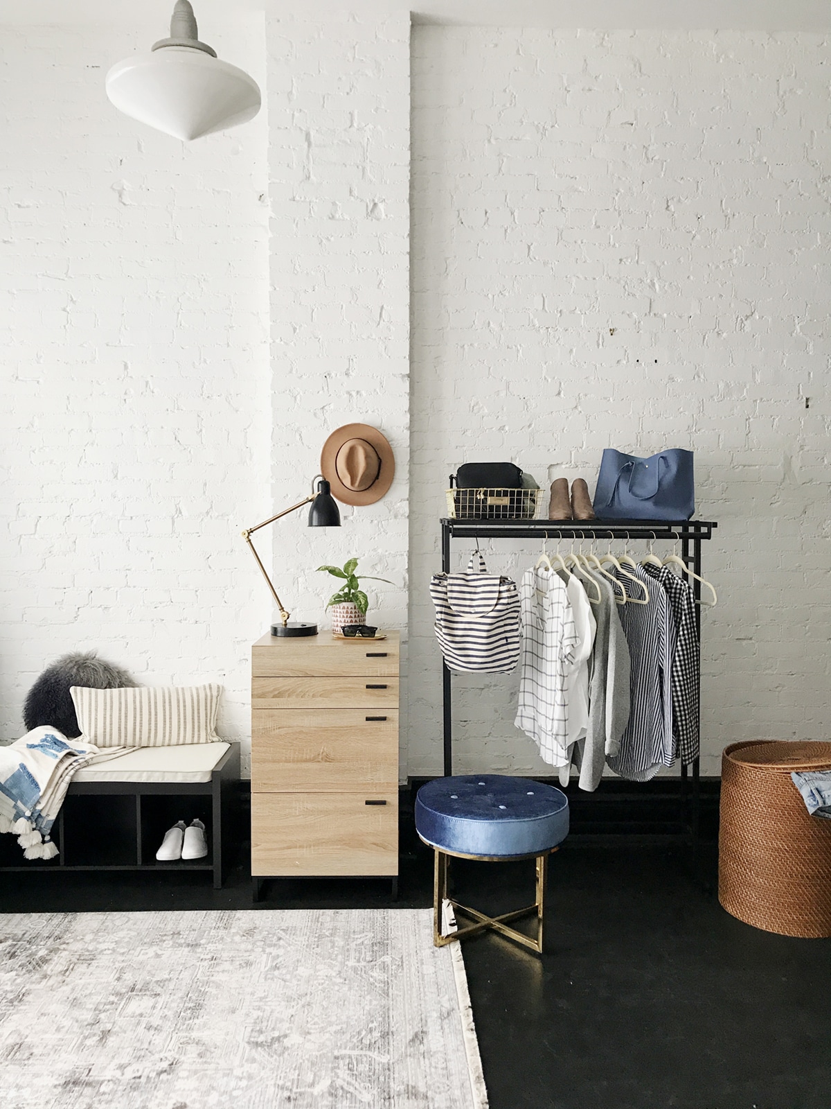 closet styling by cassandra lavalle for amazon | coco kelley