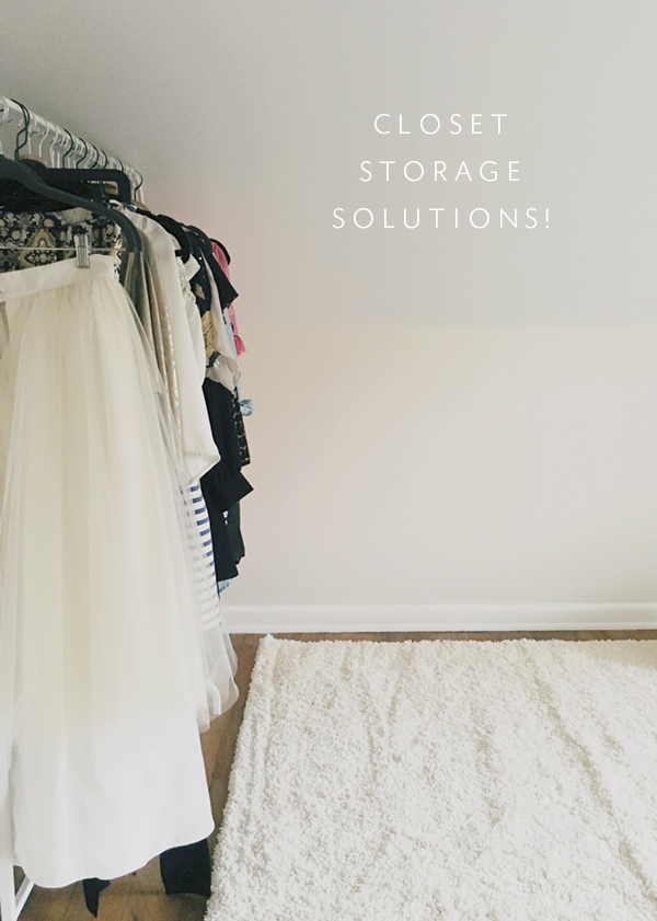 dressing room closet storage ideas and solutions | coco+kelley