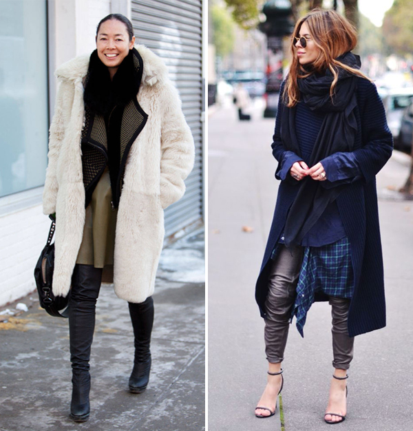 winter street style inspiration - lots of layers // coco kelley