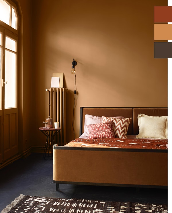 Our Fall 2018 Color Palette Trend Picks on Coco Kelley - rust, sand, chocolate