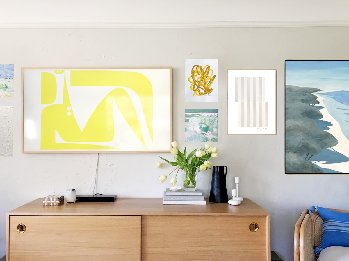 laying out a gallery wall | coco kelley