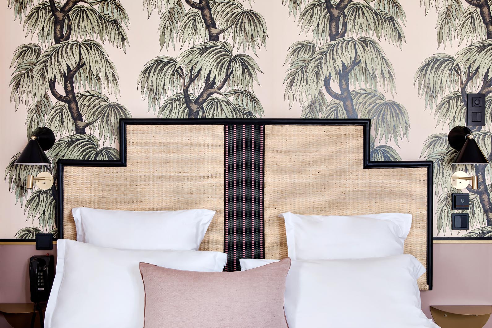 hotel doisy etoile in paris | statement headboards from our favorite hotels are inspiring bedroom decor | coco kelley