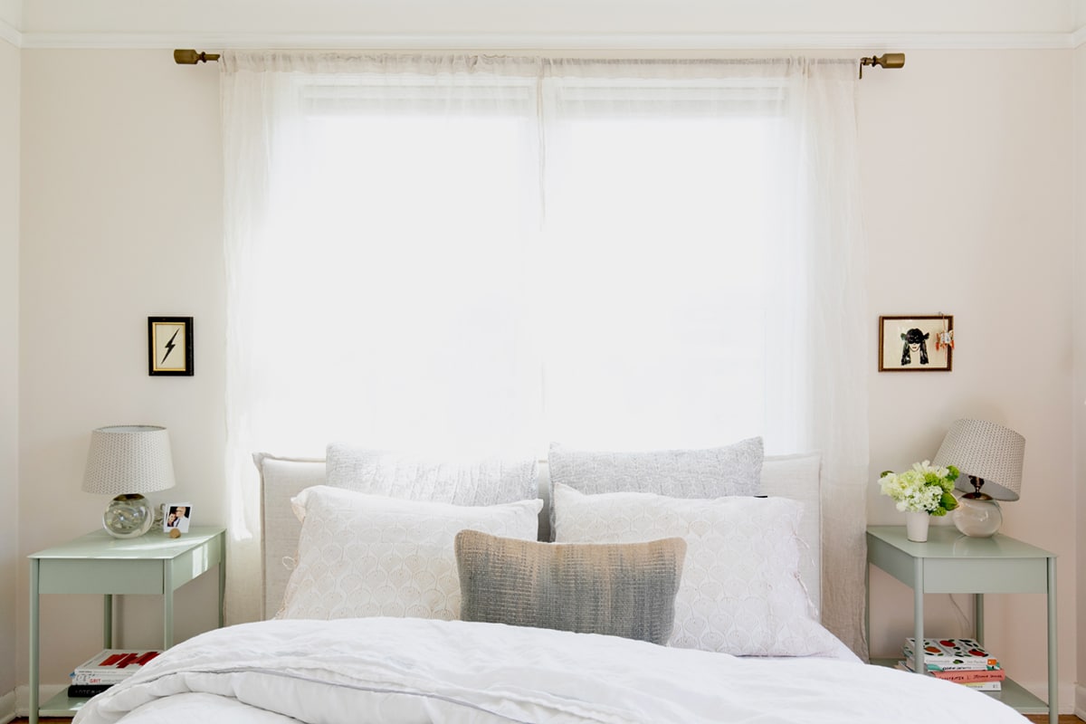 how to design a luxurious bedroom in a small space | our mini bedroom refresh on coco kelley