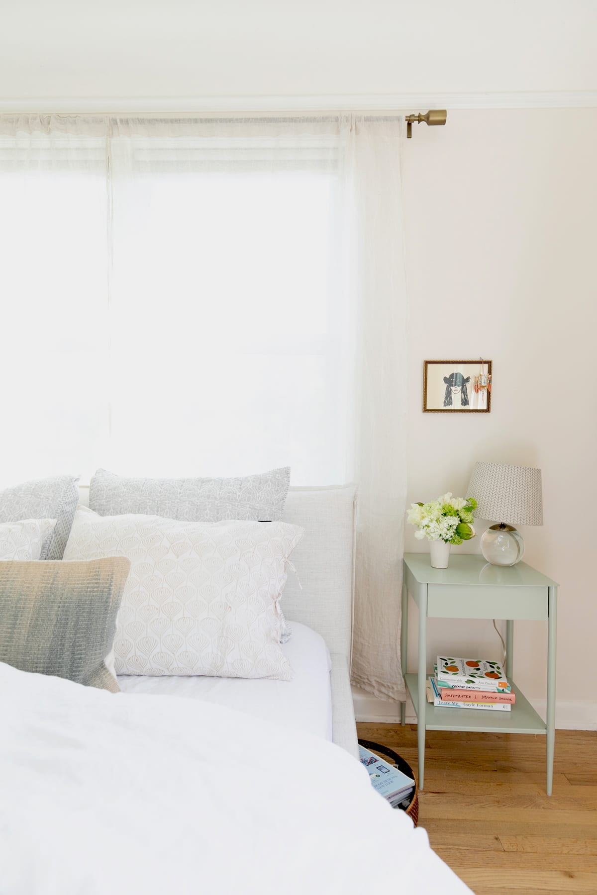 how to design a relaxing bedroom in a small space | our mini bedroom refresh on coco kelley