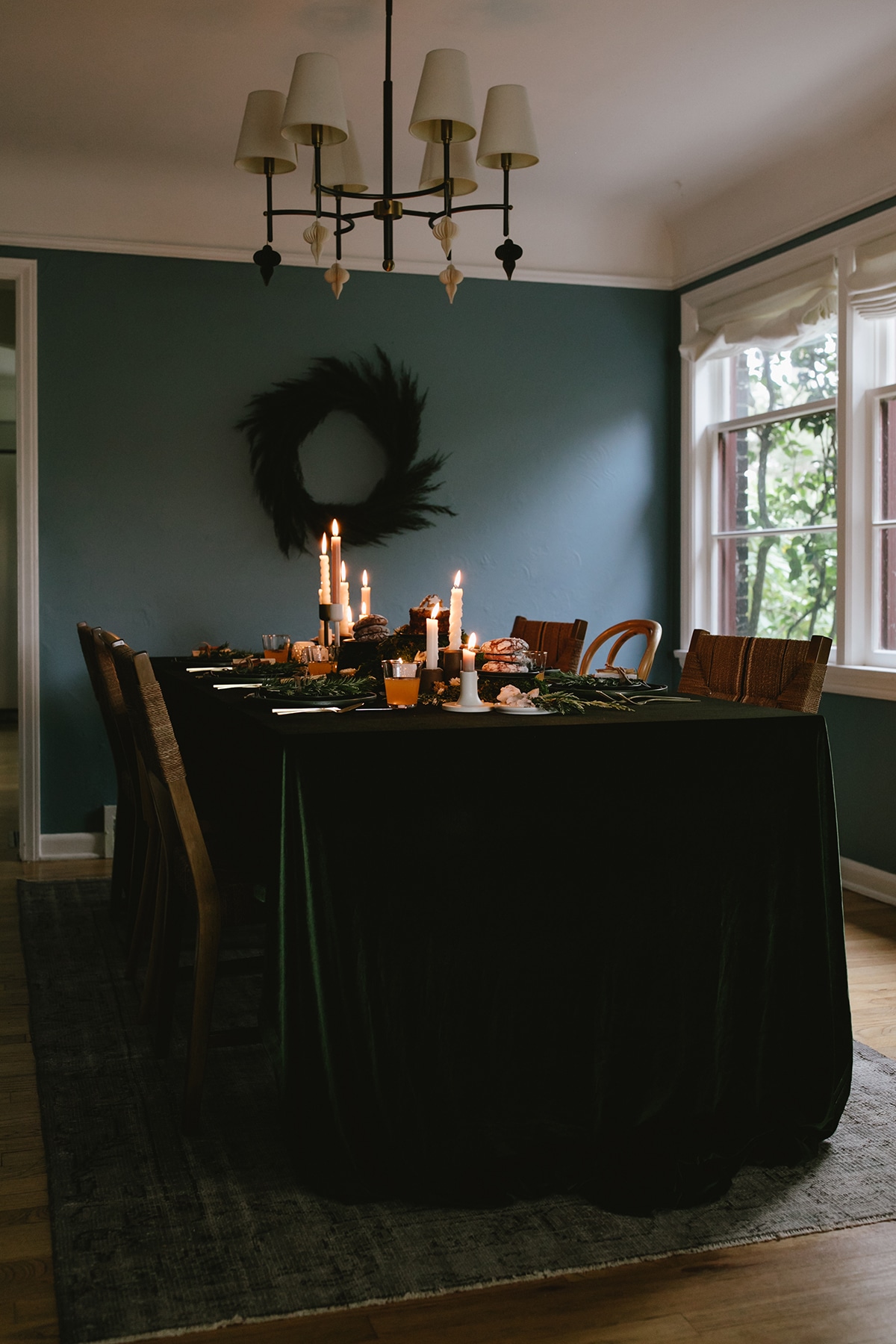 how to set your table for a winter solstice celebration | coco kelley
