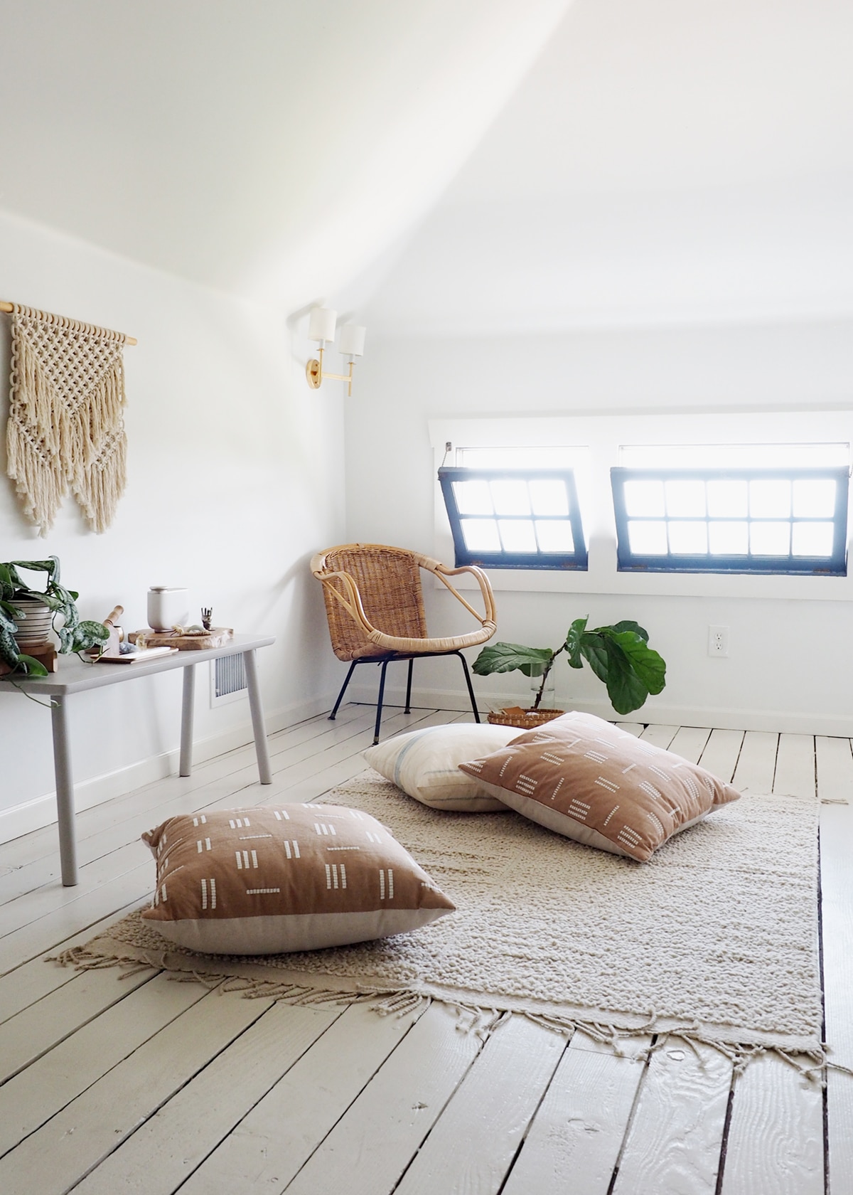 how to style a minimal meditation space | coco kelley