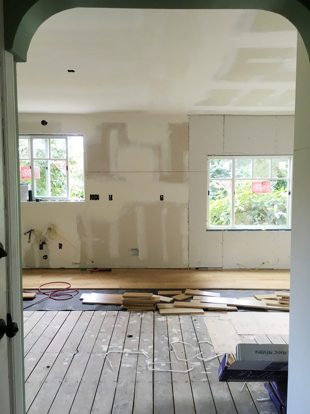 the coco kelley kitchen remodel | update on our floors! 