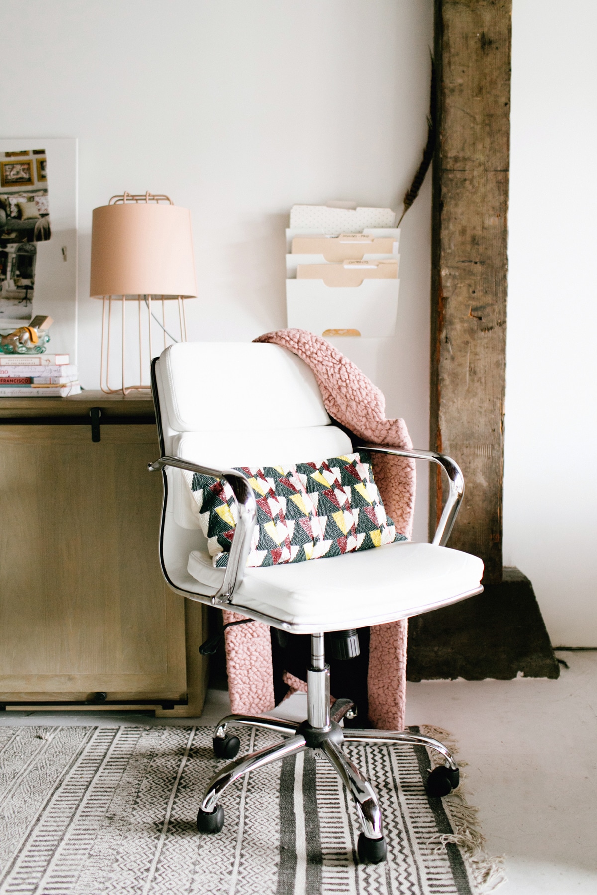 little touches bring the office style together | coco kelley georgetown seattle office