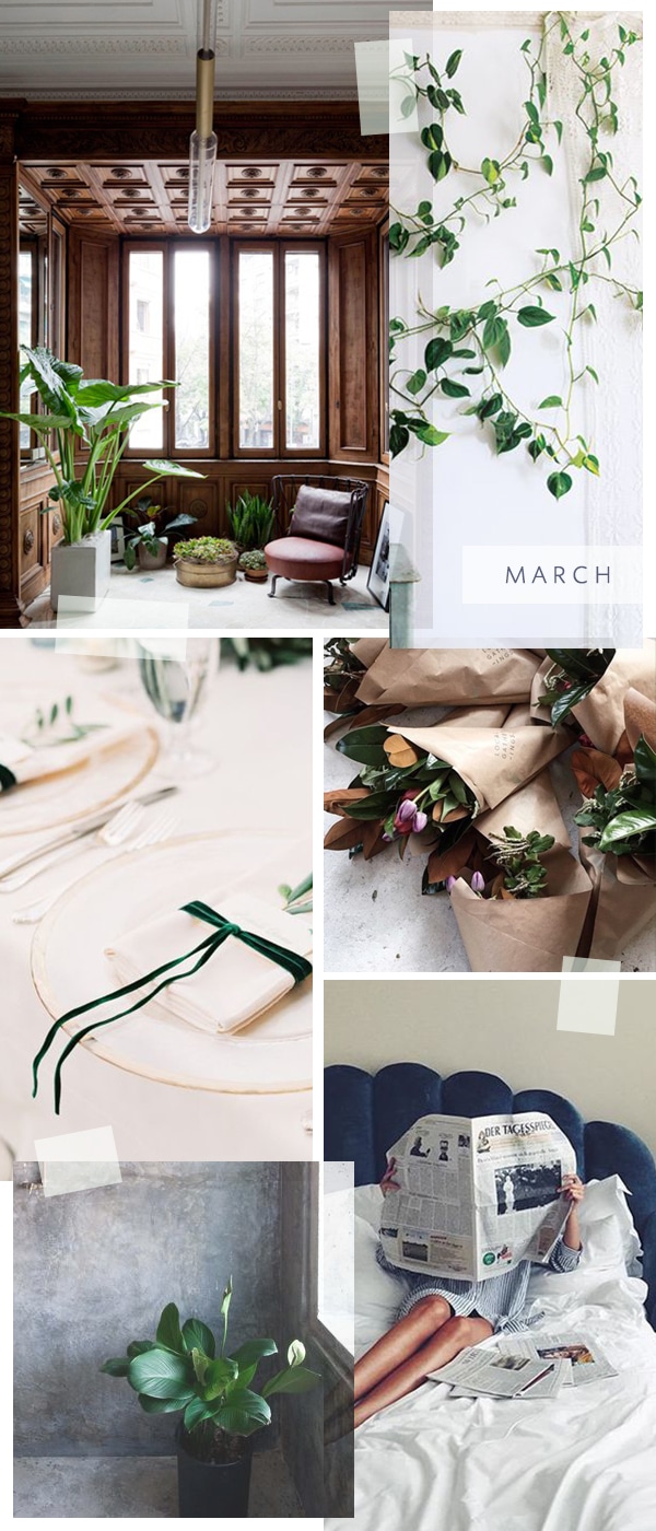the march moodboard from coco kelley
