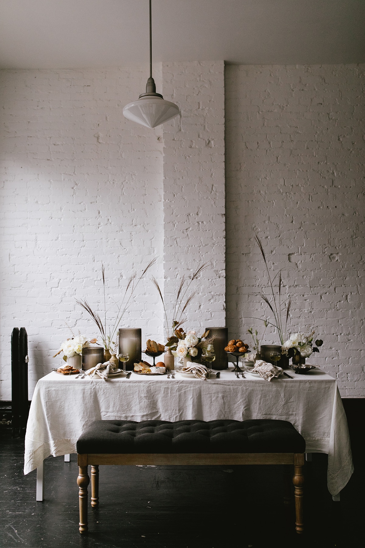 modern french country inspired thanksgiving tabletop | coco kelley