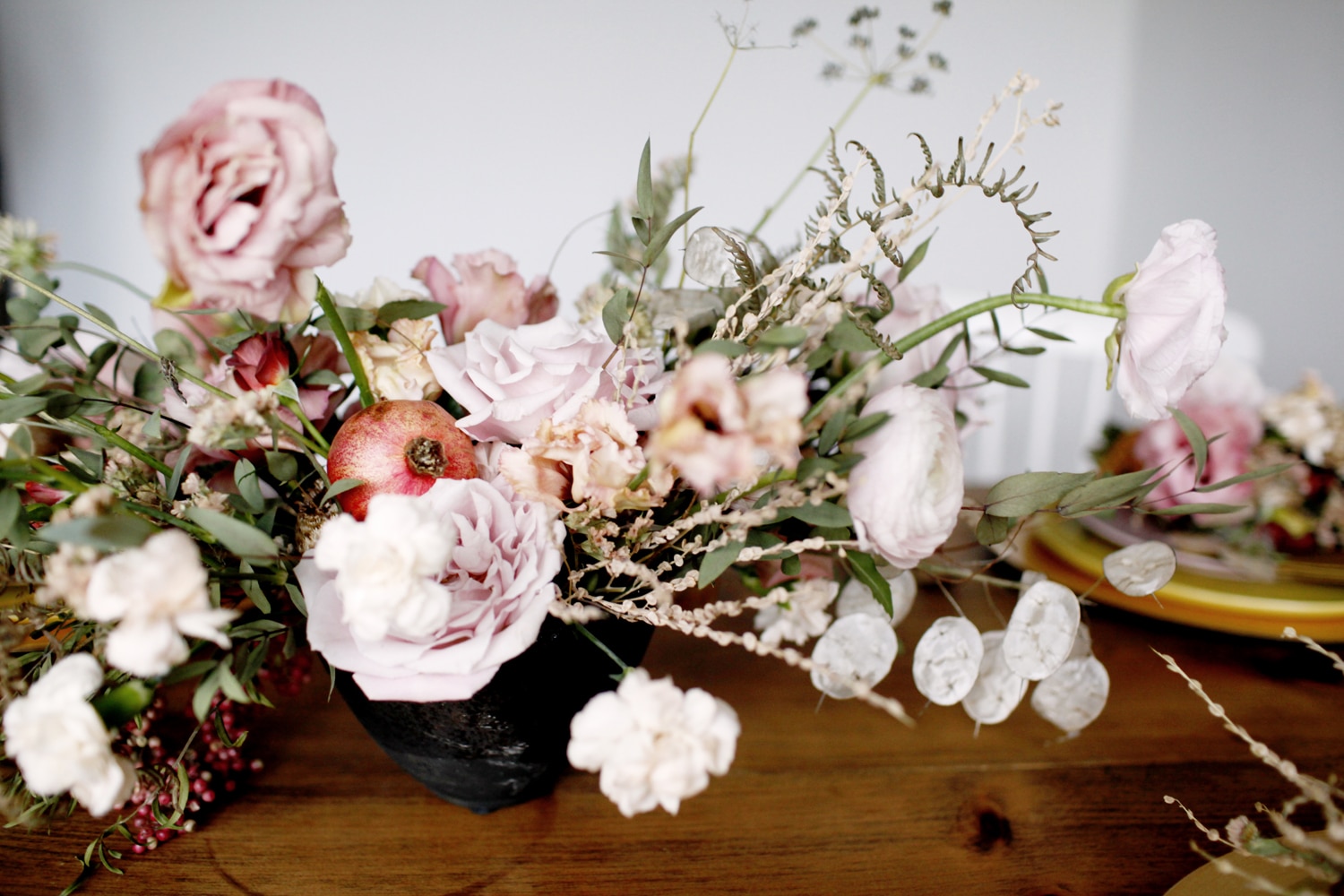 non-traditional pink thanksgiving florals | coco kelley