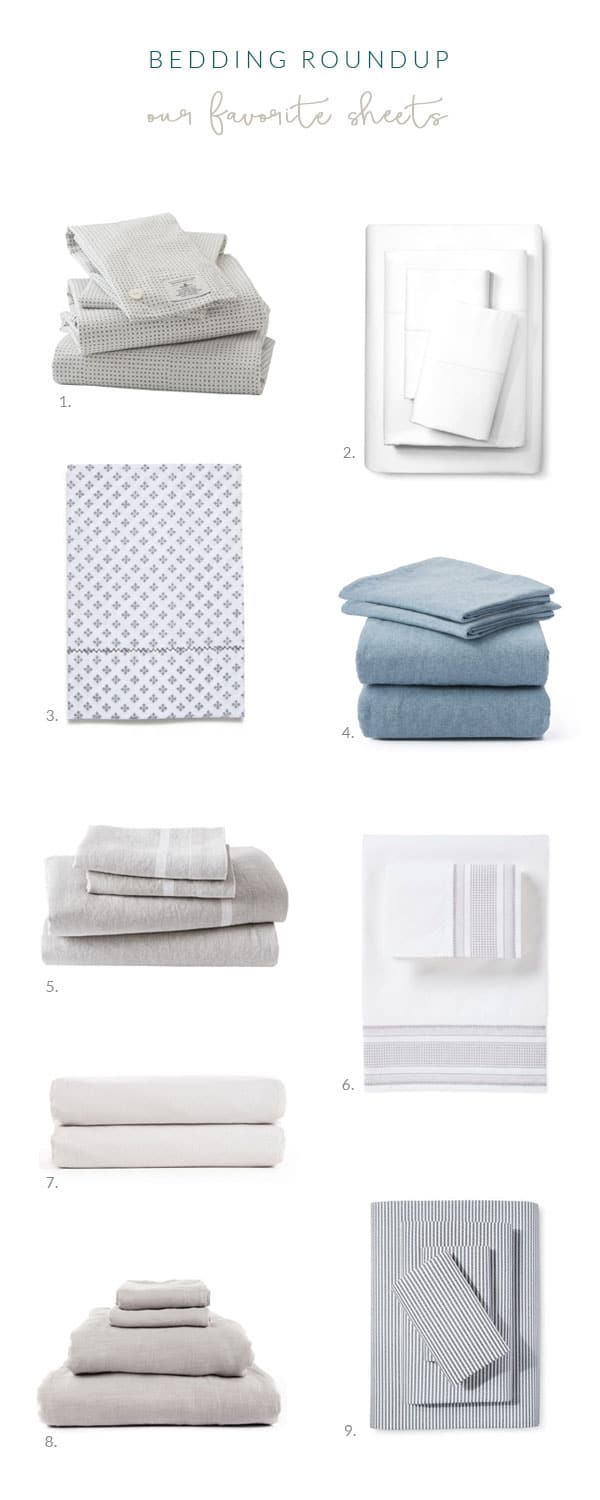 bedding roundup - our favorite sources for sheets | via coco kelley