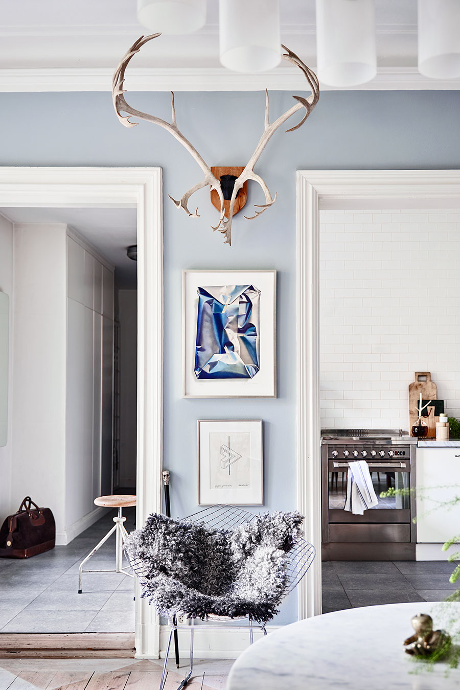 perfect blue paint colors inspired by scandinavian style