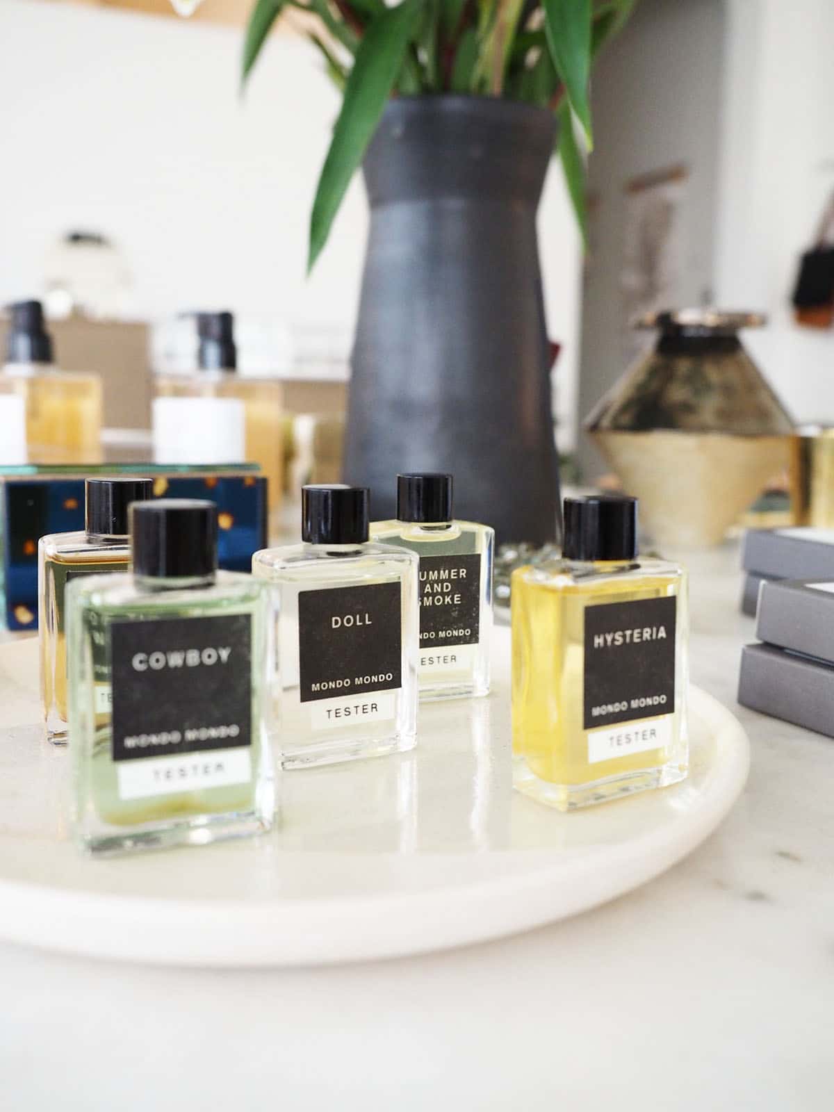 perfumes at Spartan shop | our top five favorite home decor shops in portland on coco kelley