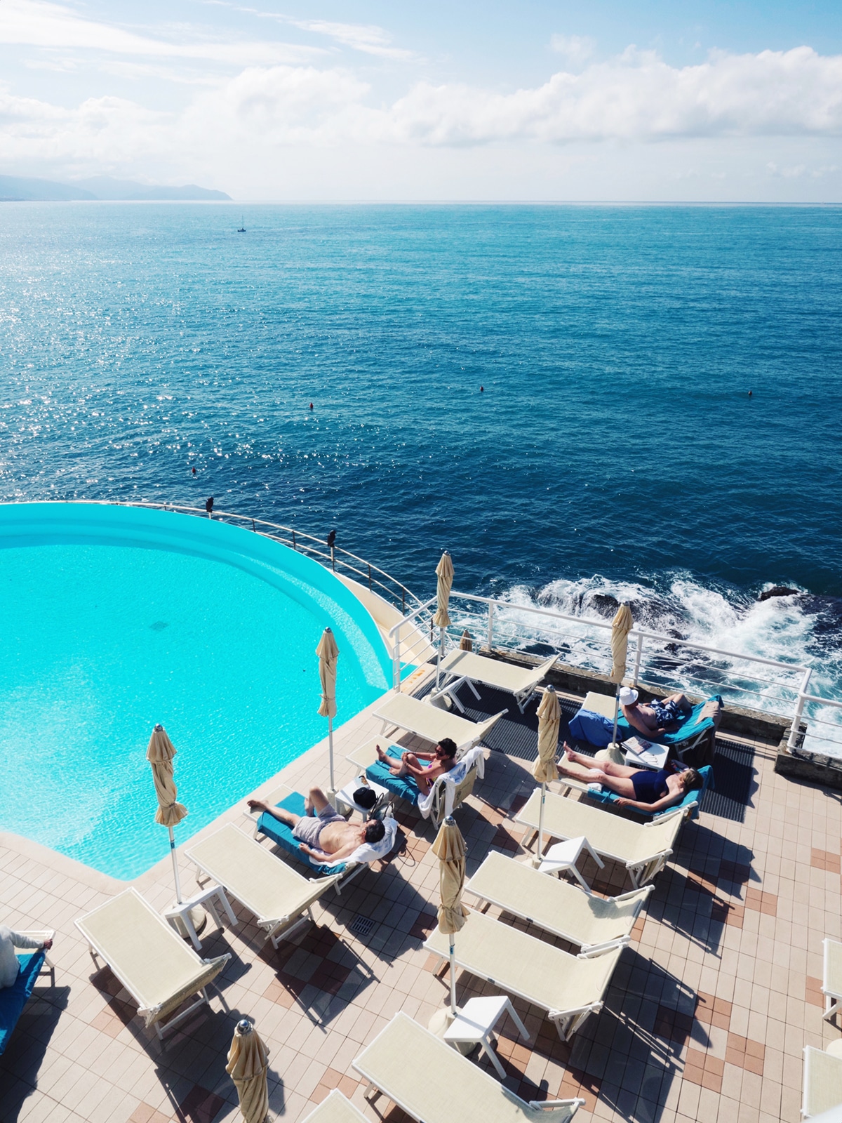 private pool in rapallo italy | tips for traveling the italian riviera from coco kelley