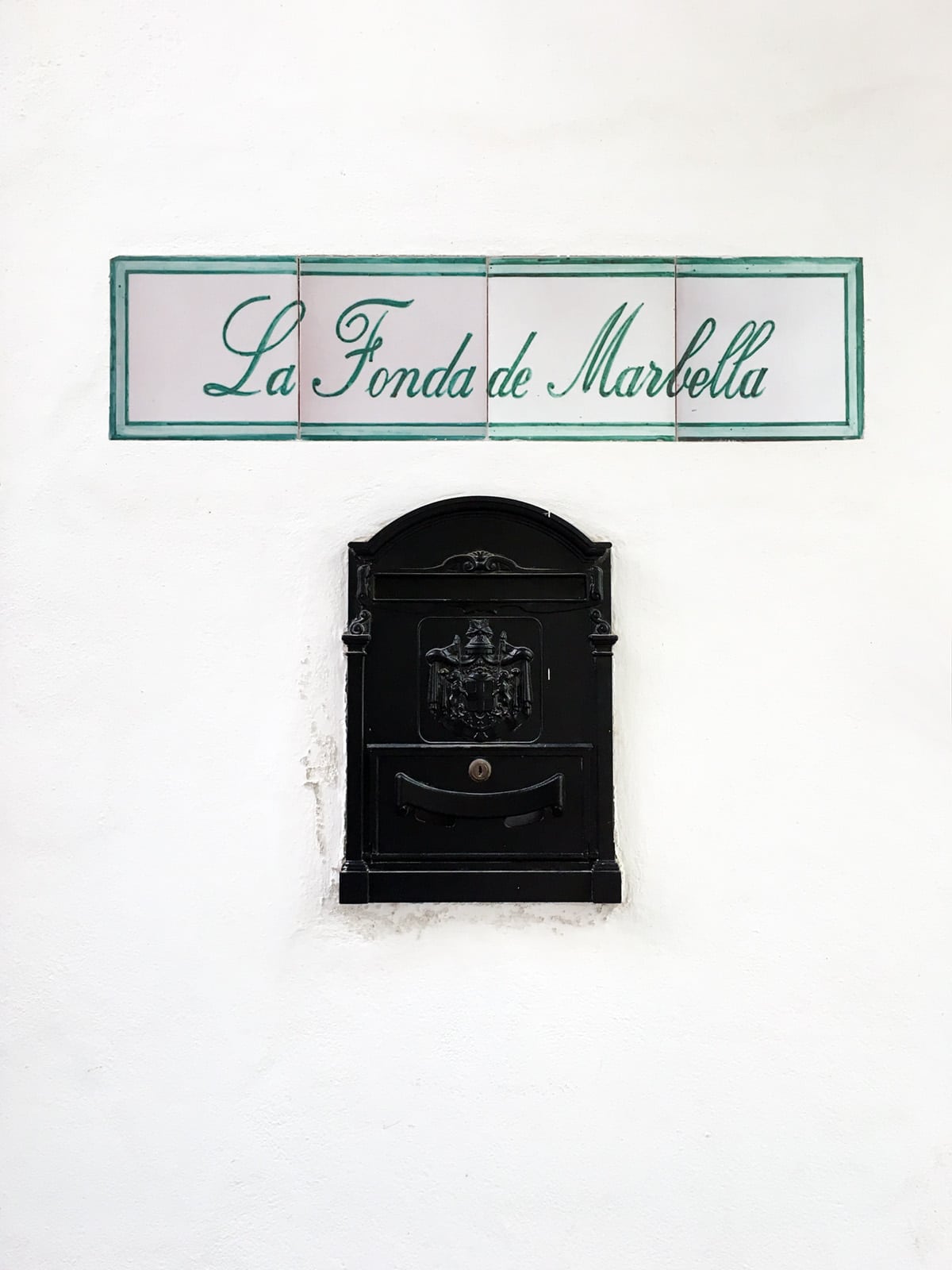 post office box in marbella spain | via coco kelley