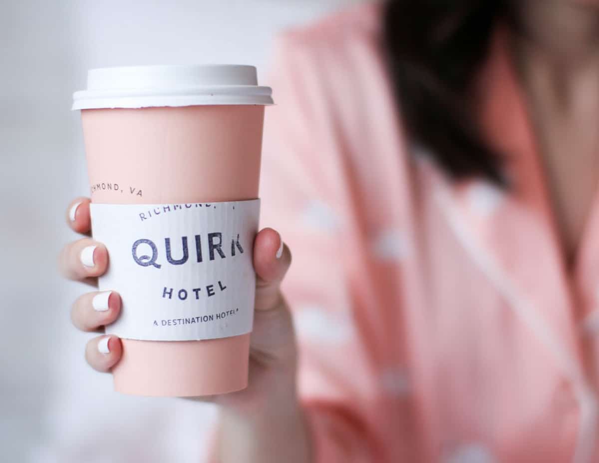 coffee at the Quirk Hotel | via coco kelley