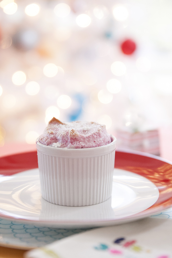 raspberry souffle recipe for a holiday table | coco+kelley