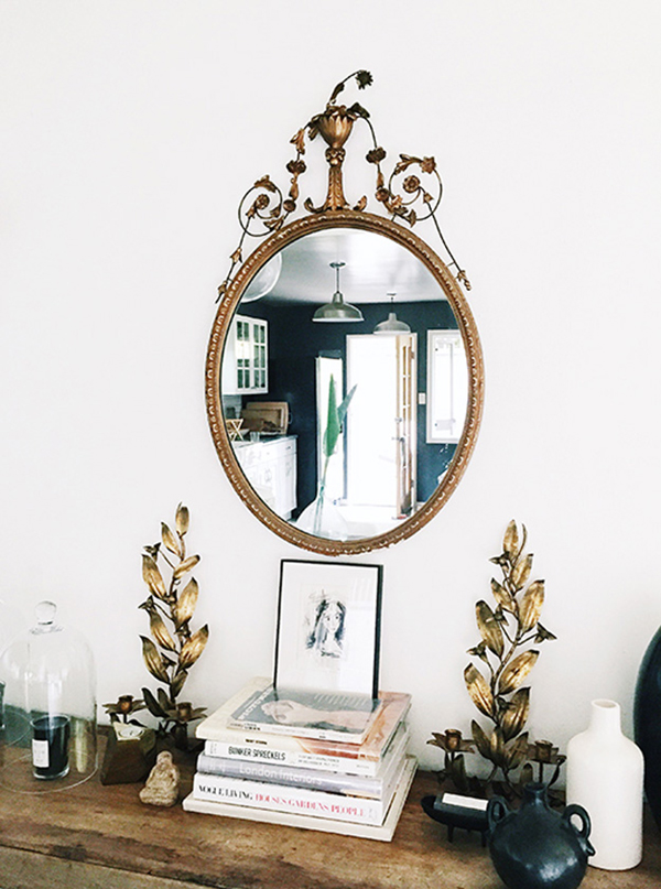 gilded touches by sfgirlbybay | via coco+kelley