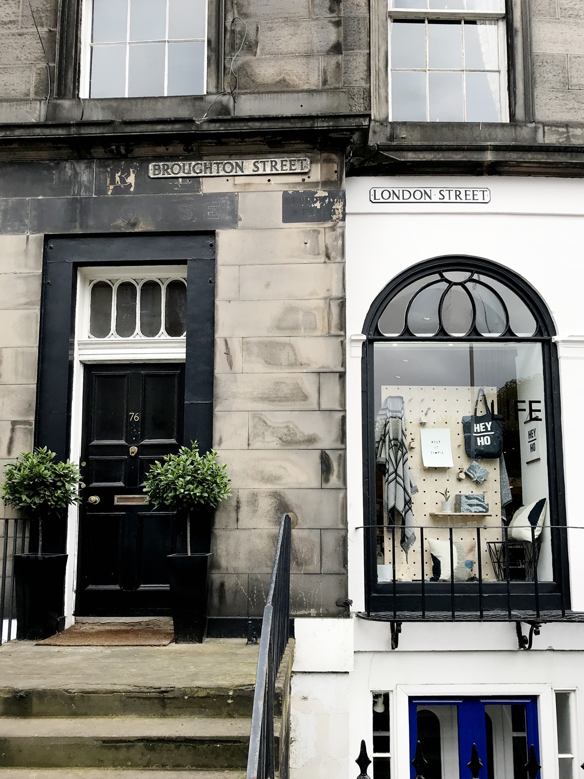 shopping and dining on broughton st | edinburgh city guide on coco kelley