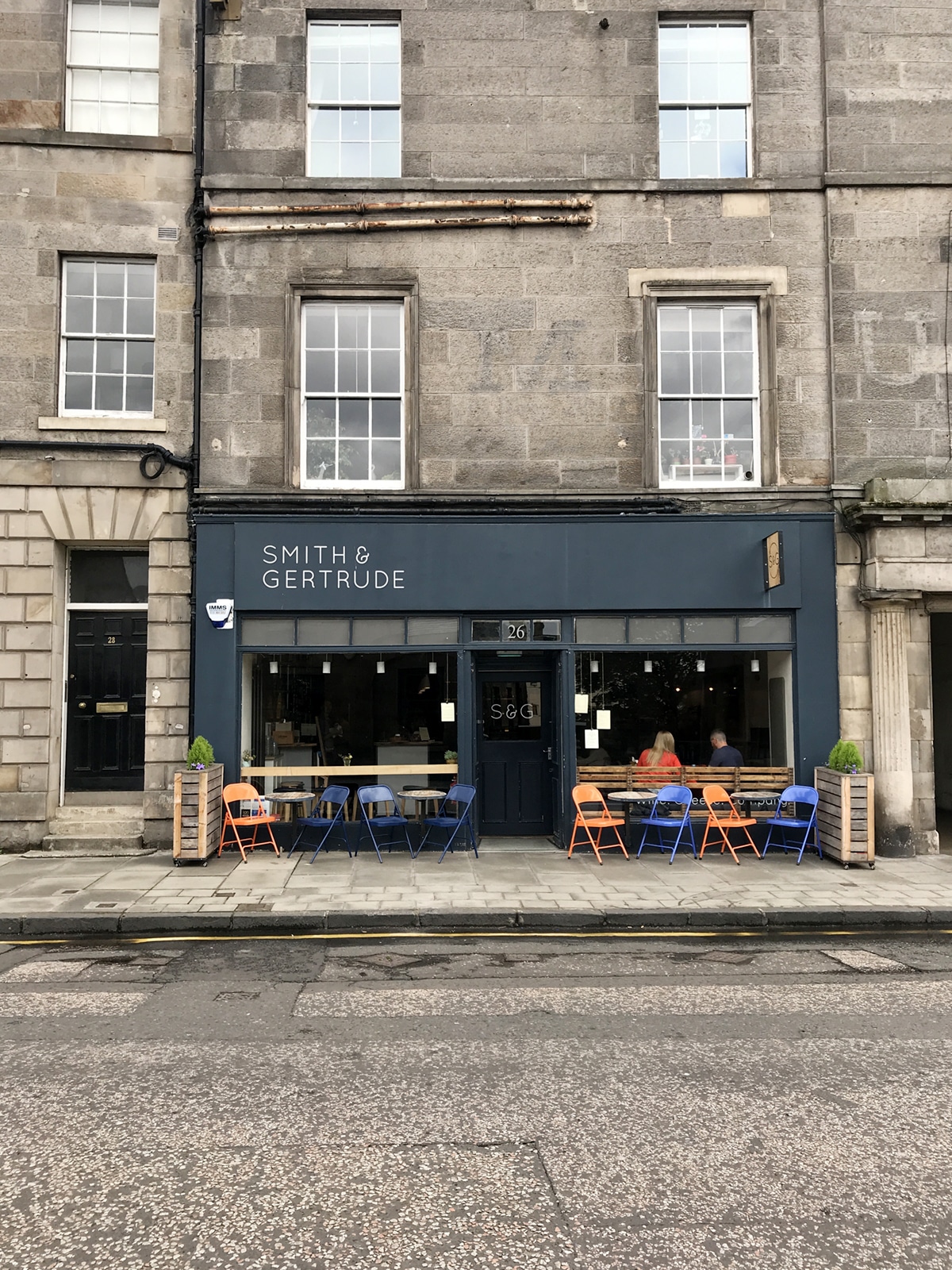 smith and gertrude in edinburgh is perfect for a midday snack and wine | edinburgh travel guide on coco kelley