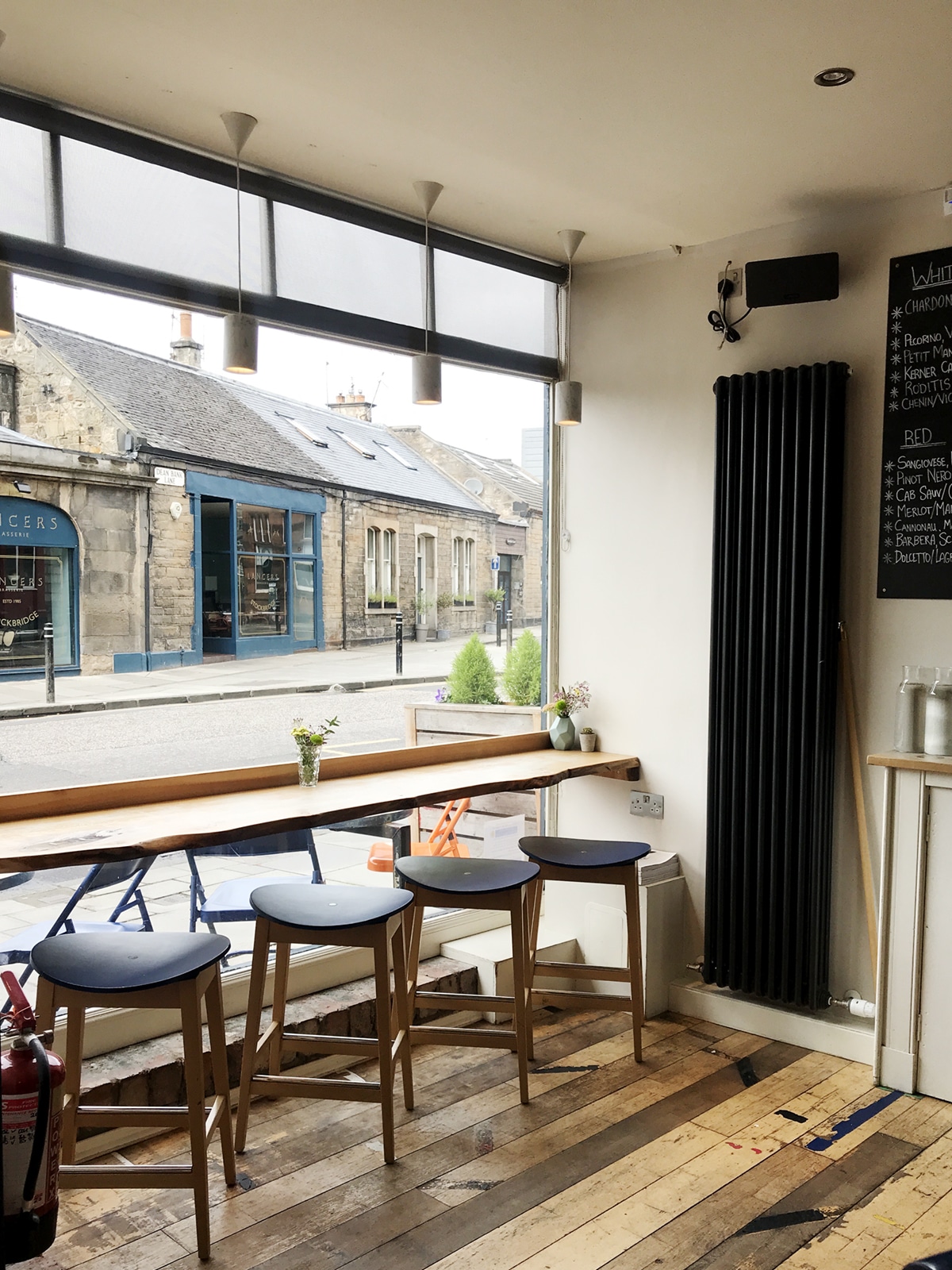 smith and gertrude restaurant by the river in Edinburgh | city guide on coco kelley
