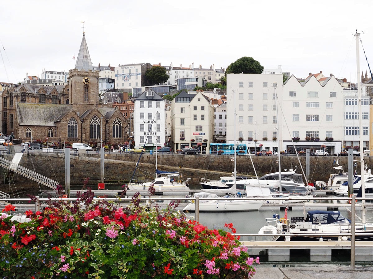 the main port in guernsey - st. peters port - travel guide on coco kelley