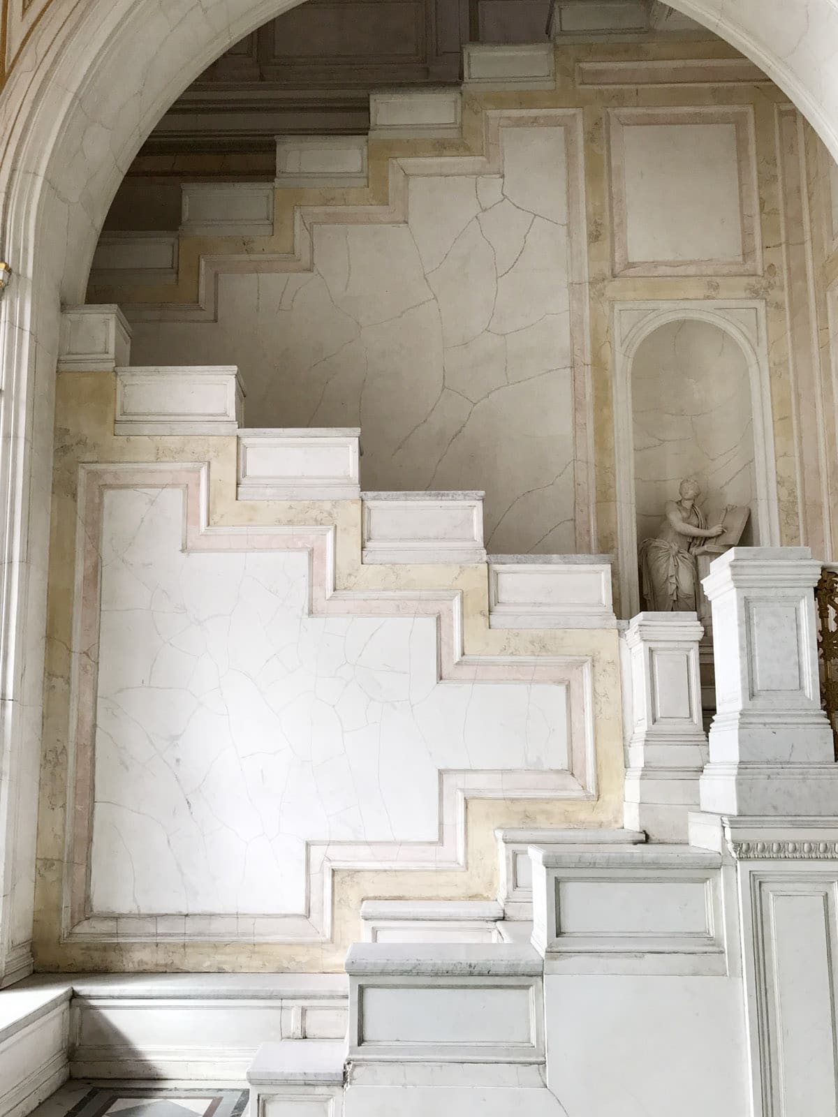 stunning staircase at the Hermitage Museum in St Petersburg | coco kelley