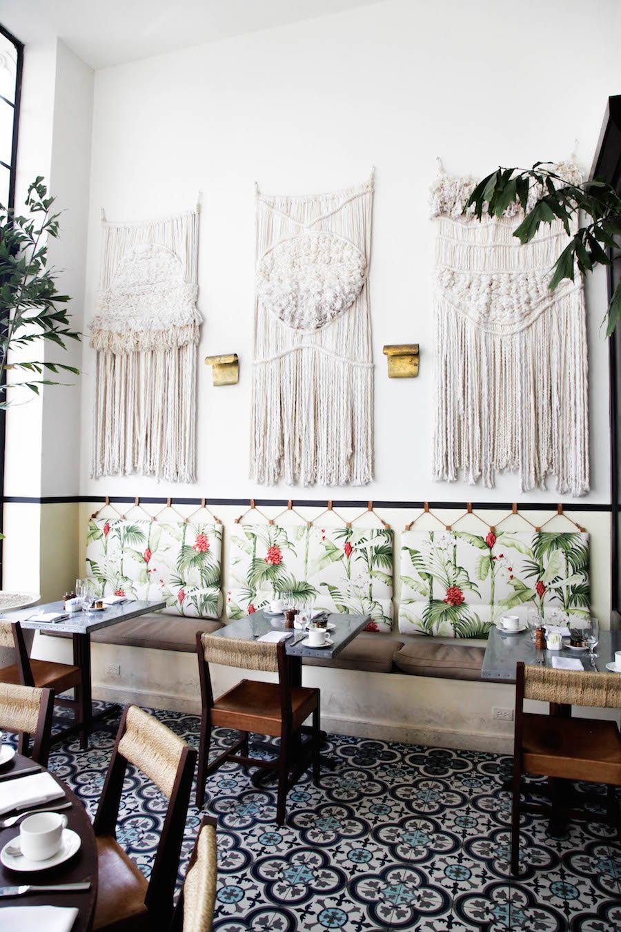 the american trade hotel in panama dining room | coco kelley