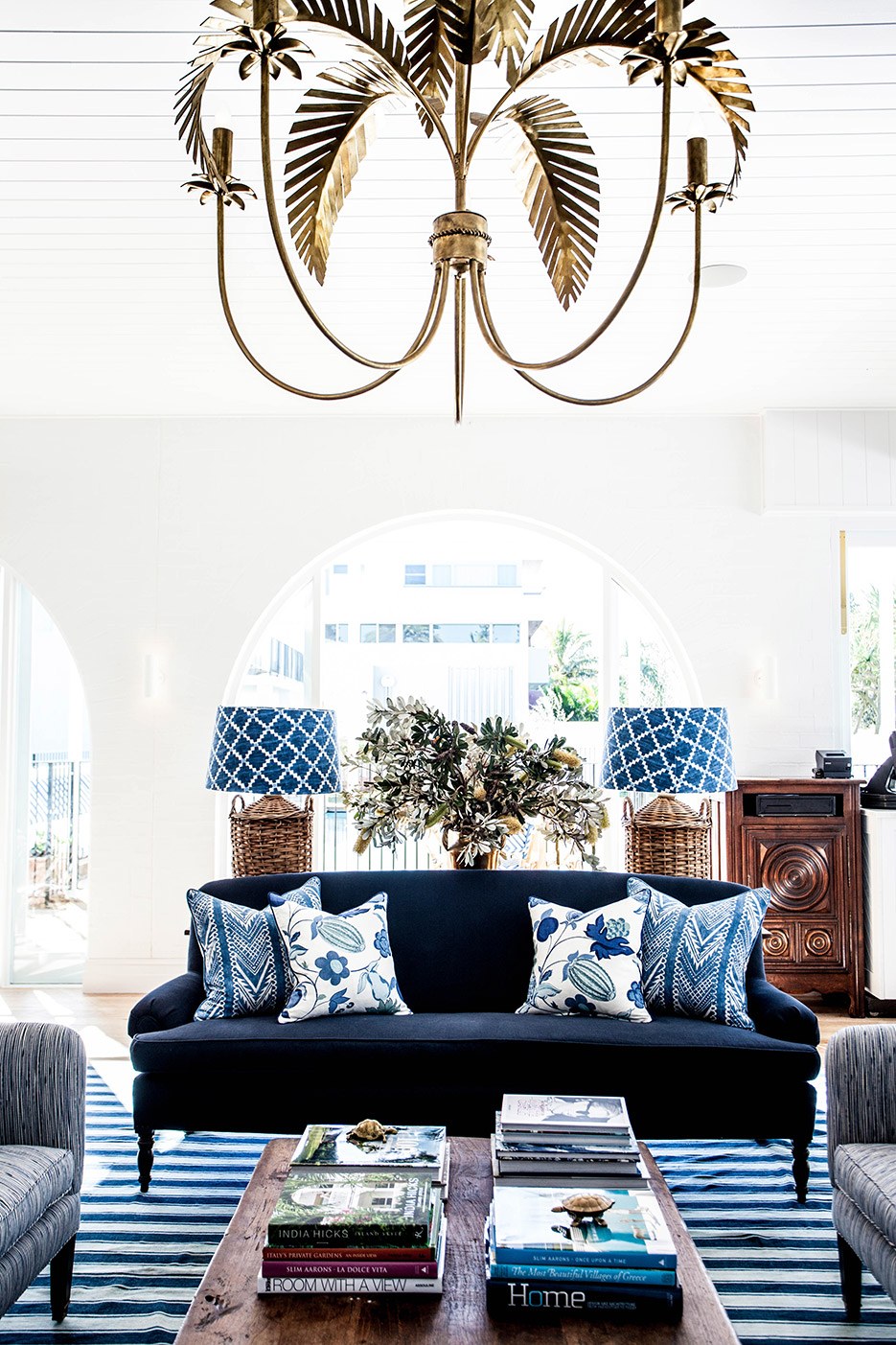 the beachy decor at Halcyon House in Australia | coco kelley