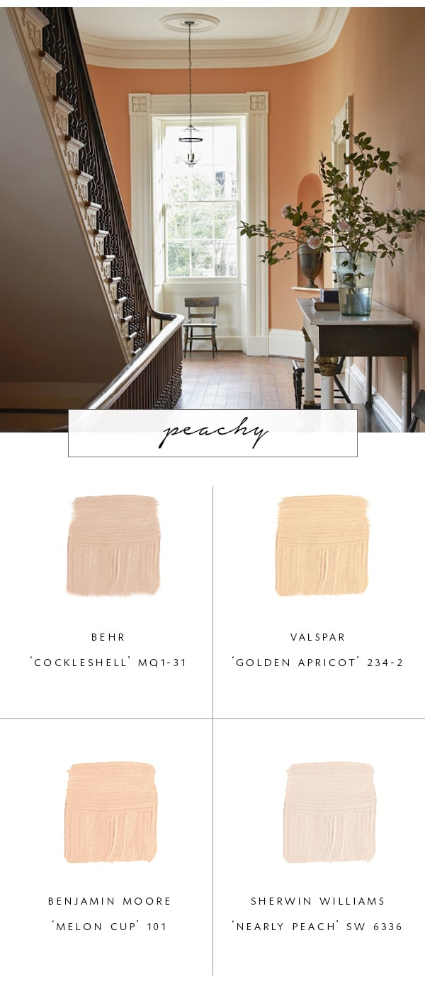 our top favorite paint color trends for fall 2017 | coco kelley - peachy tones | coco kelley