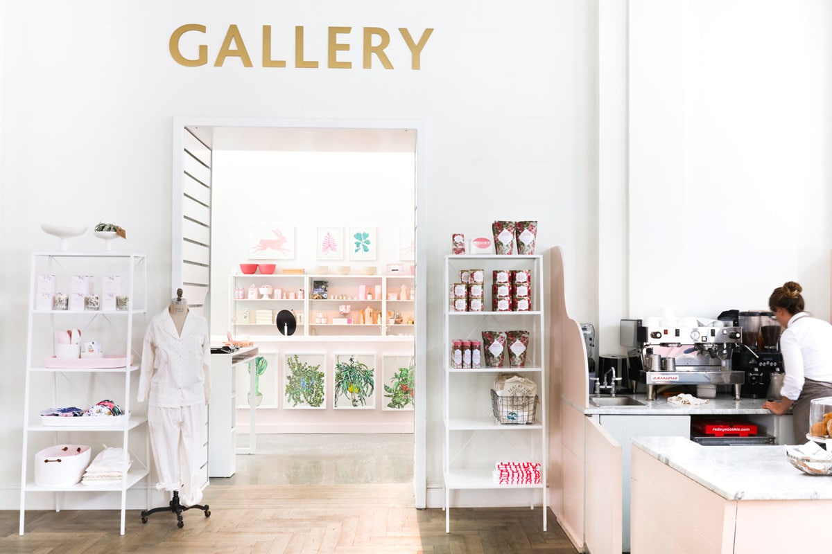 the gallery shop at the Quirk Hotel in Richmond | full tour on coco kelley