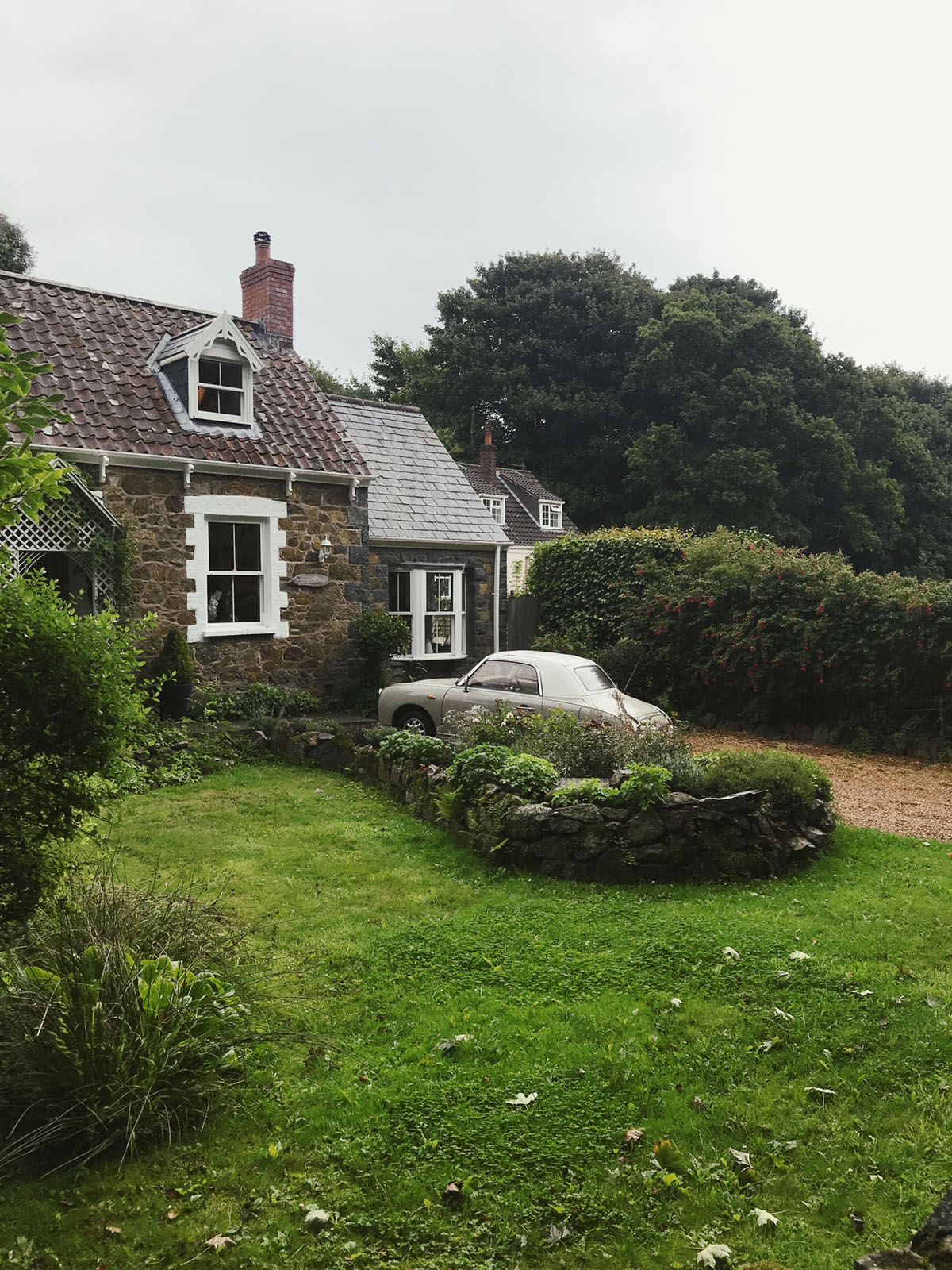 perfect country home with vintage car | guernsey travel guide on coco kelley