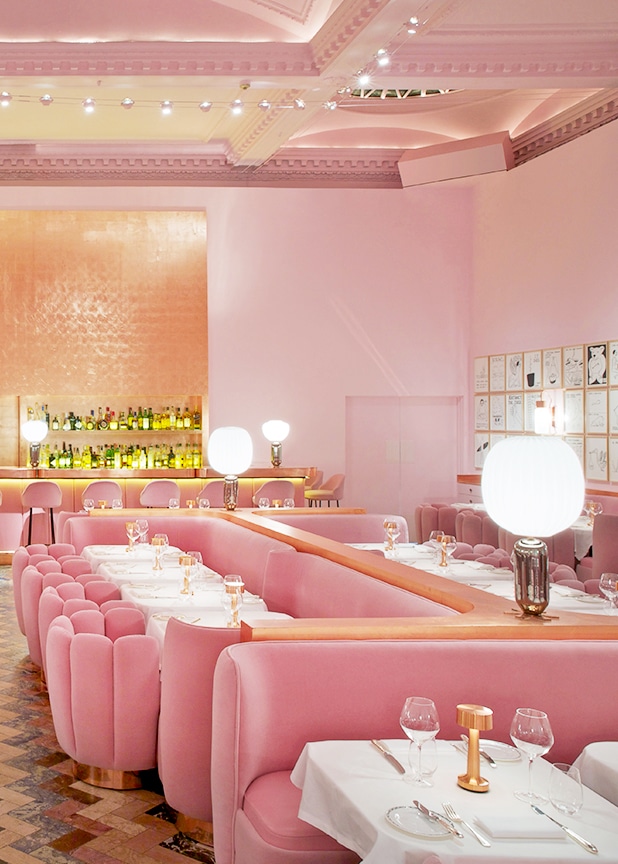 the fabulously pink sketch gallery restaurant in london | via coco kelleythe fabulously pink sketch gallery restaurant in london | via coco kelley