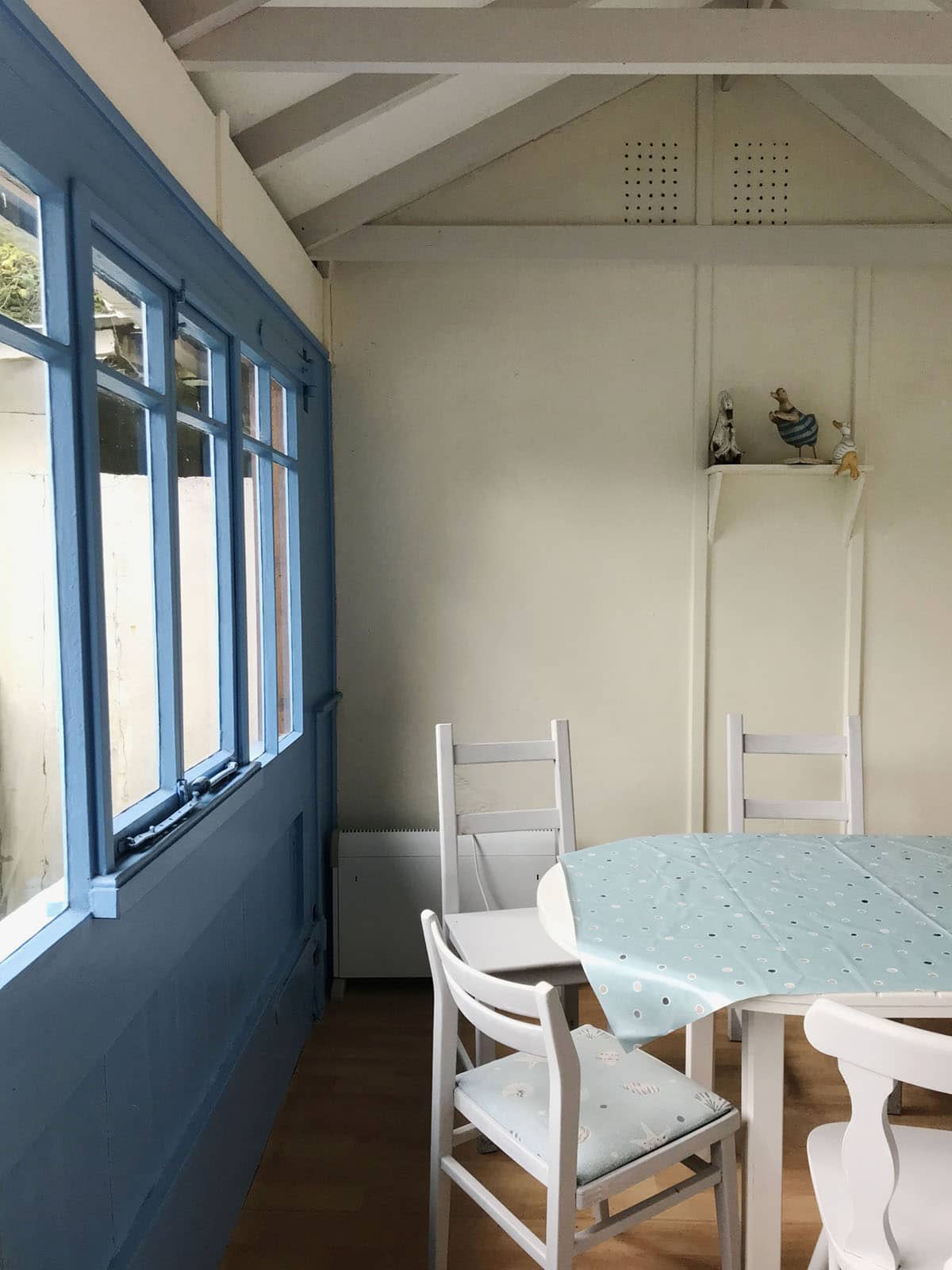 the unassuming interior of beach shack tea houses in guernsey | travel guide on coco kelley